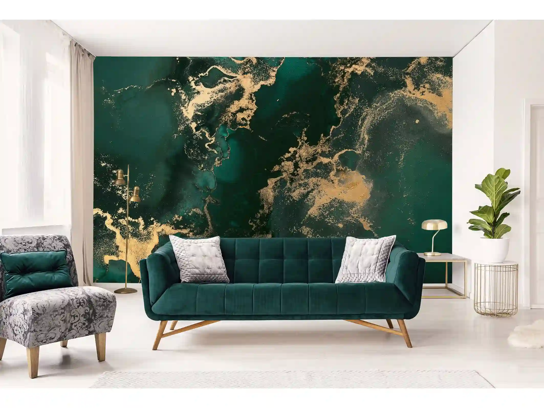 Wallpaper installation Spring TX suburban home